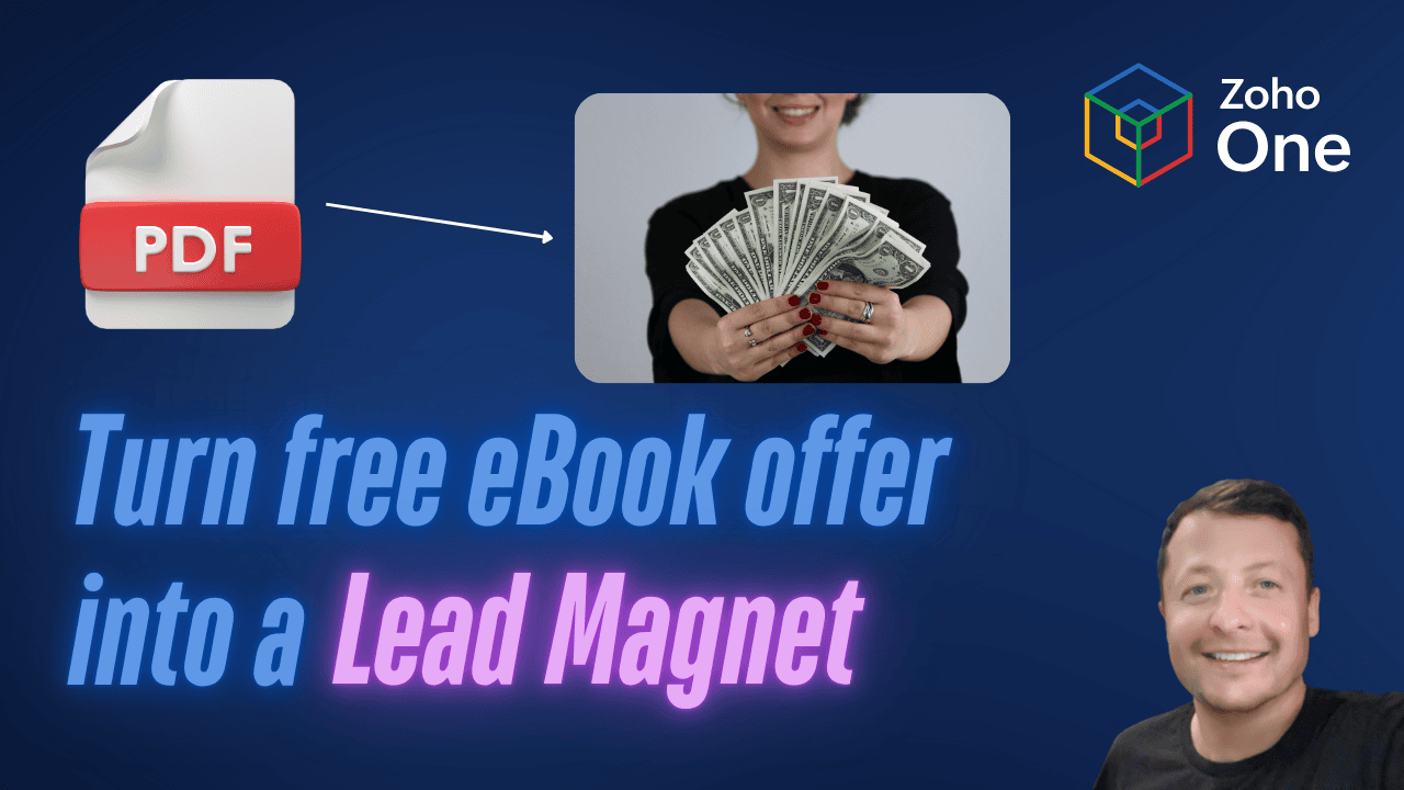 How to Create a Lead Magnet with Zoho One (No Code Required)